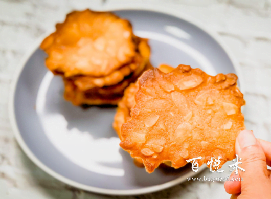 杏仁瓦片食谱，烘焙入门级法式甜点，香甜酥脆，记得一定要够薄